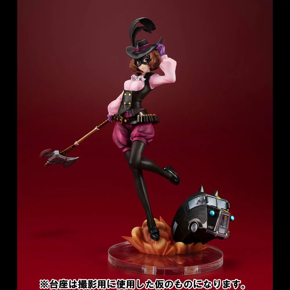 Persona 5 Royal Lucrea Noir (Haru Okumura) &amp; Morgana Car PVC szobor figura 24 cm termékfotó