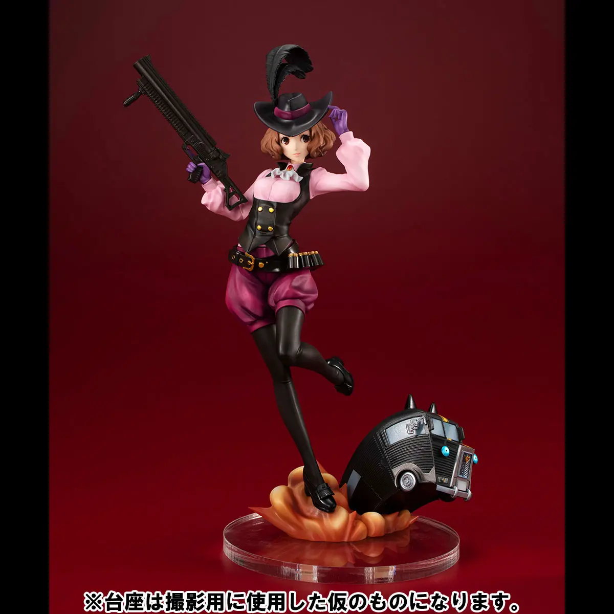 Persona 5 Royal Lucrea Noir (Haru Okumura) &amp; Morgana Car PVC szobor figura 24 cm termékfotó