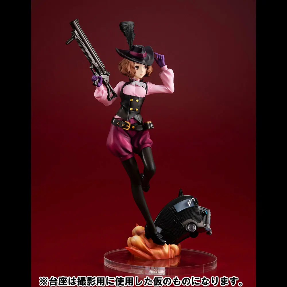 Persona 5 Royal Lucrea Noir (Haru Okumura) &amp; Morgana Car PVC szobor figura 24 cm termékfotó