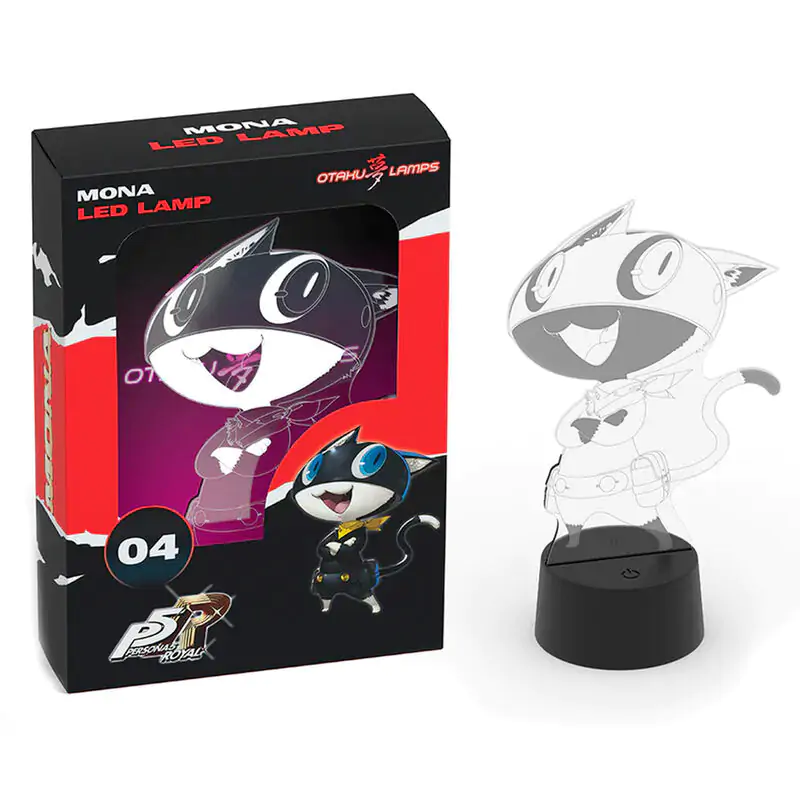 Persona 5 Royal Mona LED lámpa 20cm termékfotó