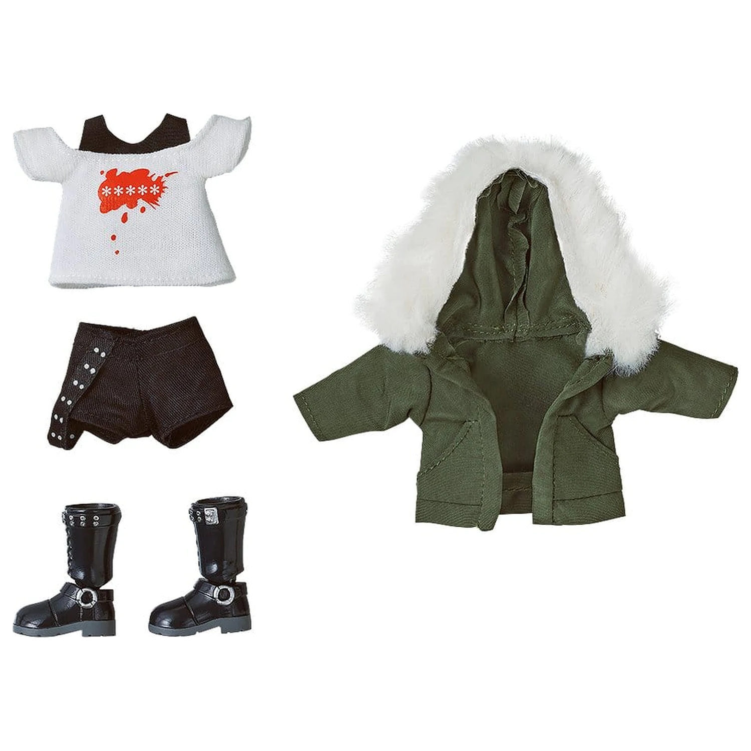 Persona 5 Royal Outfit Set: Futaba Sakura kiegészítő Nendoroid figurákhoz  termékfotó