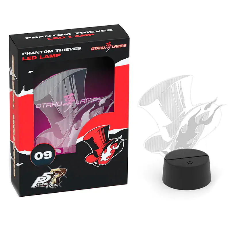 Persona 5 Royal Phantom LED lámpa 20cm termékfotó