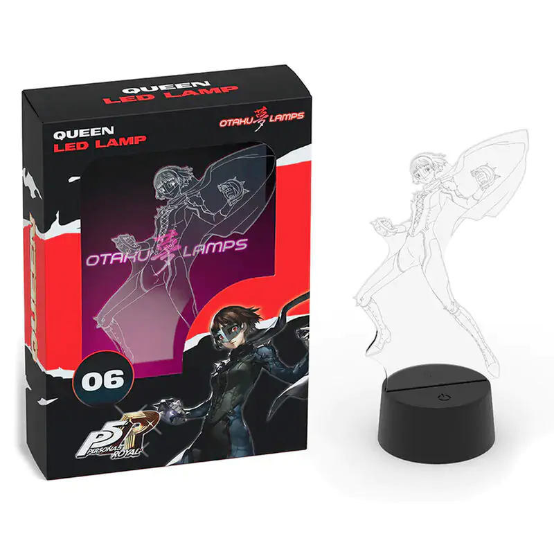 Persona 5 Royal Queen LED lámpa 20cm termékfotó