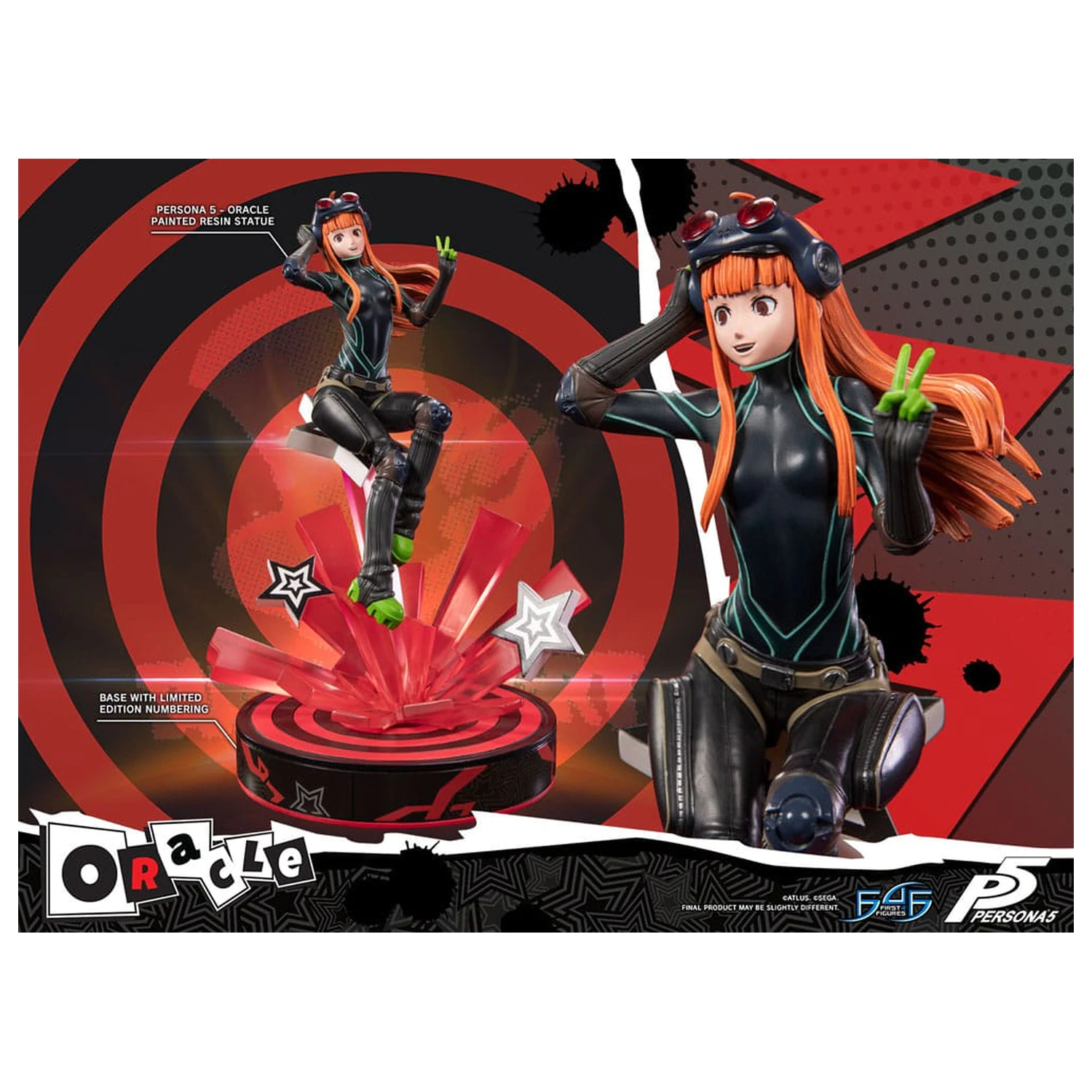 Persona 5 szobor figura Oracle Standard Edition 26 cm termékfotó