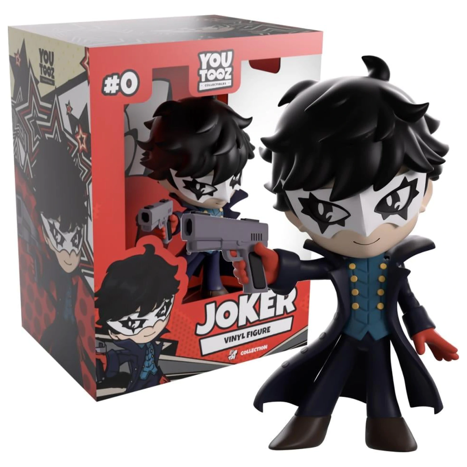 Persona 5 Tactica Joker figura Youtooz 13cm termékfotó