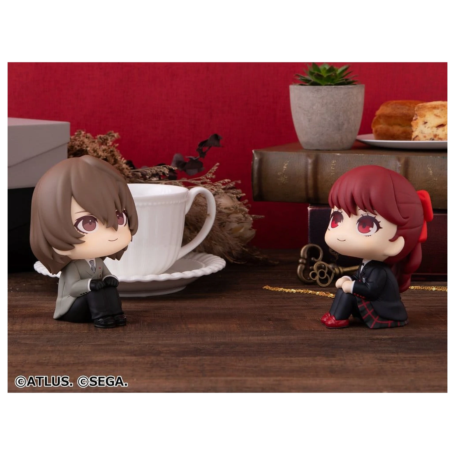 Persona 5 The Royal Look Up 2 db-os PVC figura csomag Goro Akechi & Kasumi Yoshizawa 11 cm (with gift) termékfotó