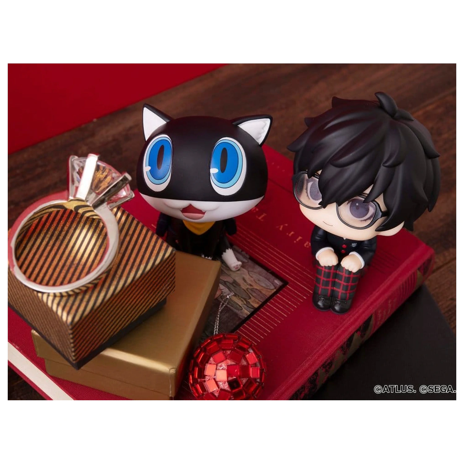 Persona 5 the Royal Look Up 2 db-os PVC figura csomag Hero & Morgana 11 cm (with gift) termékfotó