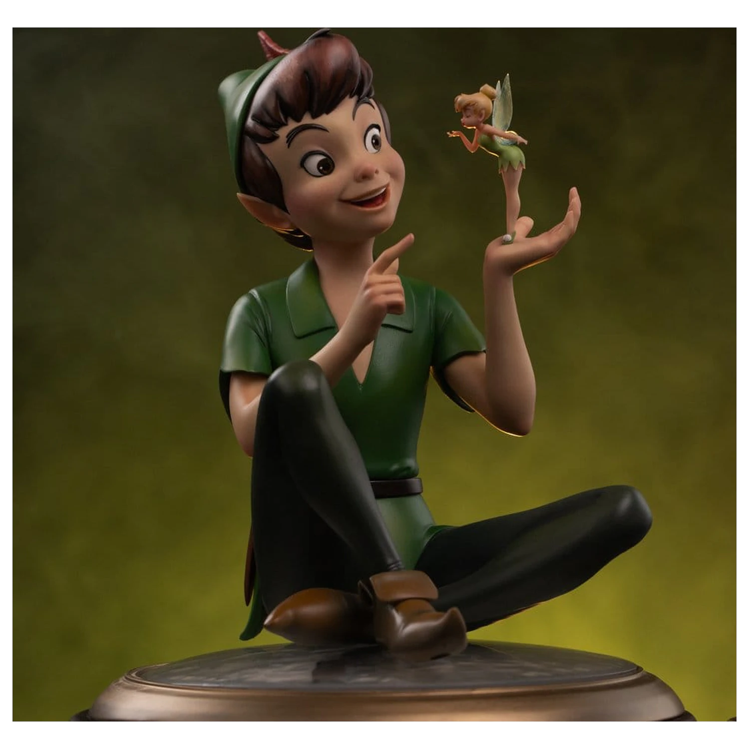 Peter Pan (1953) Art Scale szobor figura 1/10 Peter Pan & Tinkerbell 23 cm termékfotó