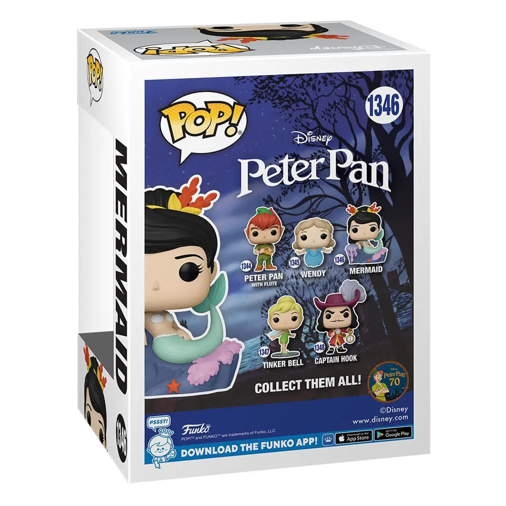 Peter Pan 70th Anniversary Funko POP! Disney Vinyl figura Mermaid 9 cm termékfotó