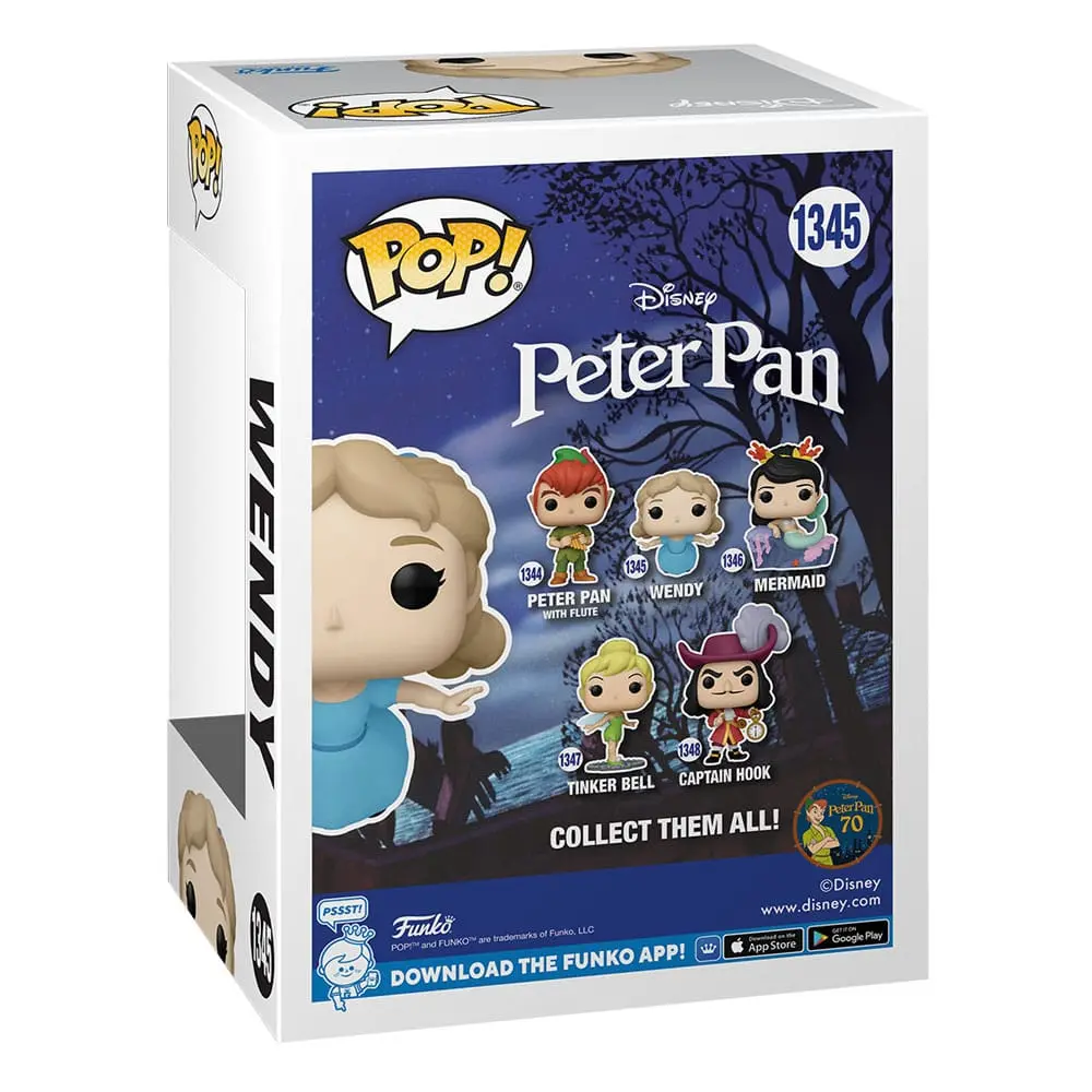 Peter Pan 70th Anniversary Funko POP! Disney Vinyl figura Wendy 9 cm termékfotó