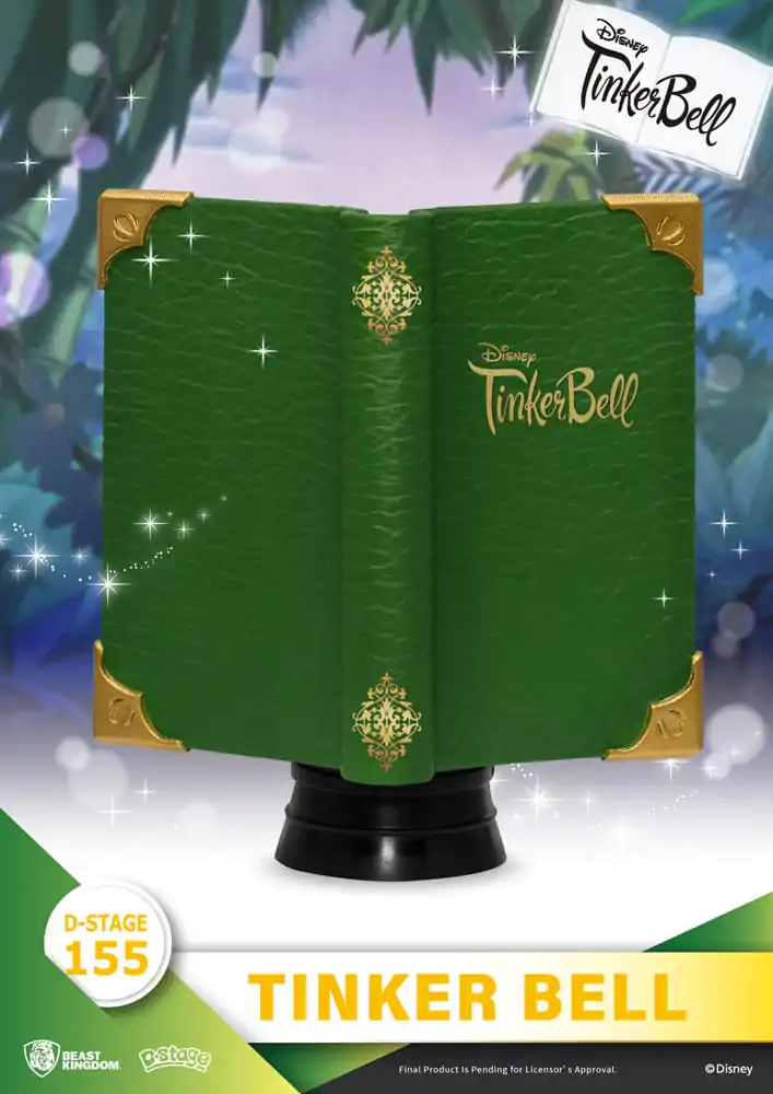 Peter Pan Book Series D-Stage Tinker Bell PVC Diorama szobor figura 15 cm termékfotó