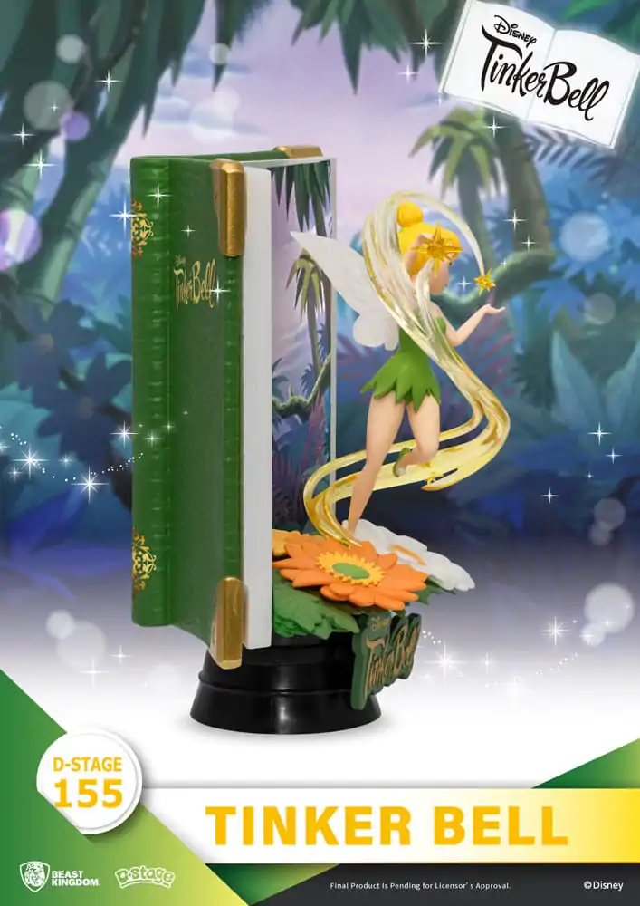 Peter Pan Book Series D-Stage Tinker Bell PVC Diorama szobor figura 15 cm termékfotó