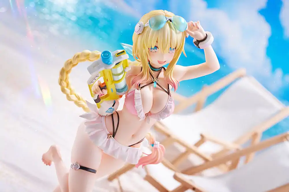 Phantasy Star Online 1/7 es Akhtal Summer Vacation PVC szobor figura 24 cm termékfotó