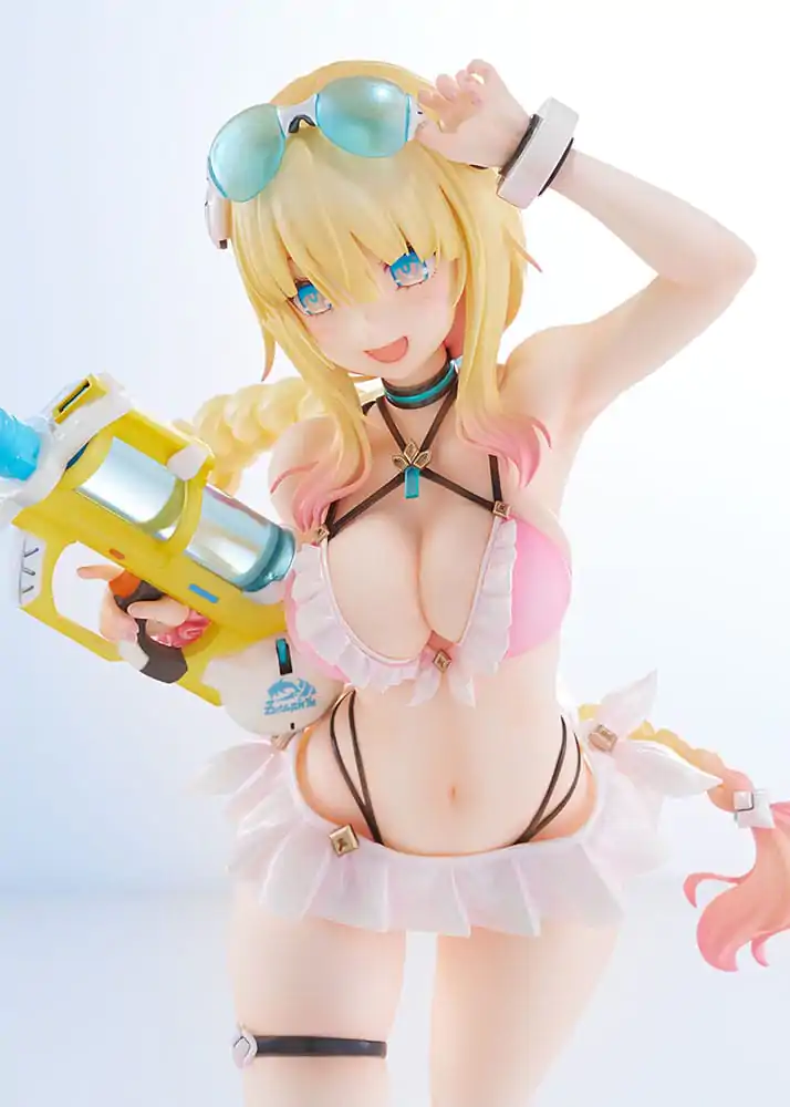 Phantasy Star Online 1/7 es Akhtal Summer Vacation PVC szobor figura 24 cm termékfotó