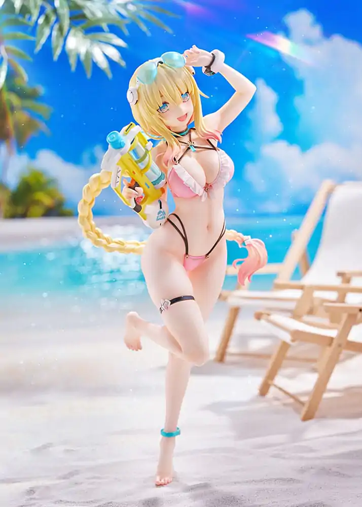 Phantasy Star Online 1/7 es Akhtal Summer Vacation PVC szobor figura 24 cm termékfotó
