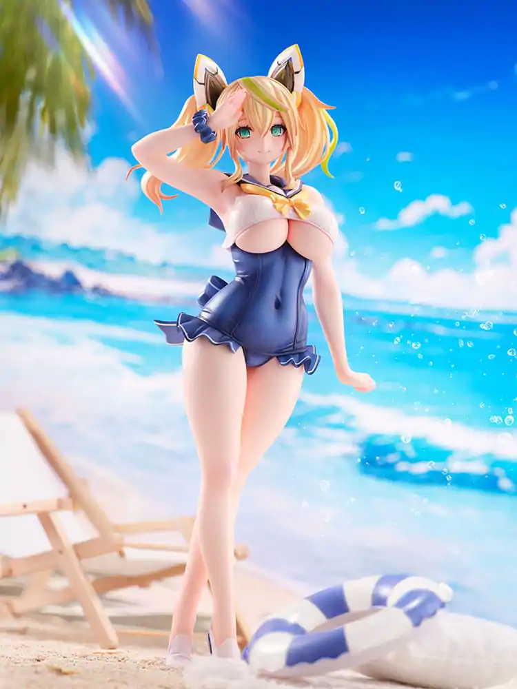 Phantasy Star Online 2 1/7 Es Cool Breeze Gene - Summer Vacation PVC szobor figura 26 cm termékfotó