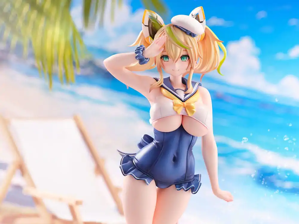 Phantasy Star Online 2 1/7 Es Cool Breeze Gene - Summer Vacation PVC szobor figura 26 cm termékfotó