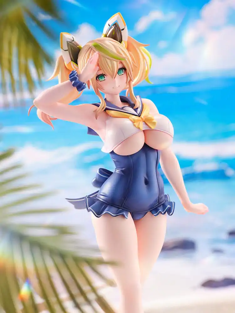 Phantasy Star Online 2 1/7 Es Cool Breeze Gene - Summer Vacation PVC szobor figura 26 cm termékfotó