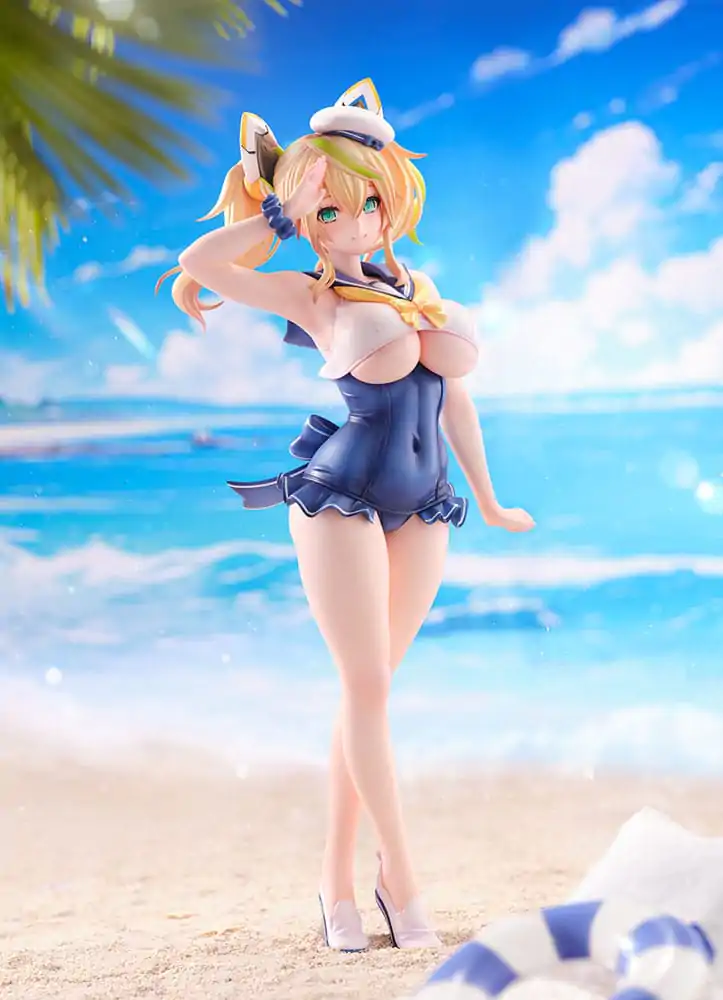 Phantasy Star Online 2 1/7 Es Cool Breeze Gene - Summer Vacation PVC szobor figura 26 cm termékfotó