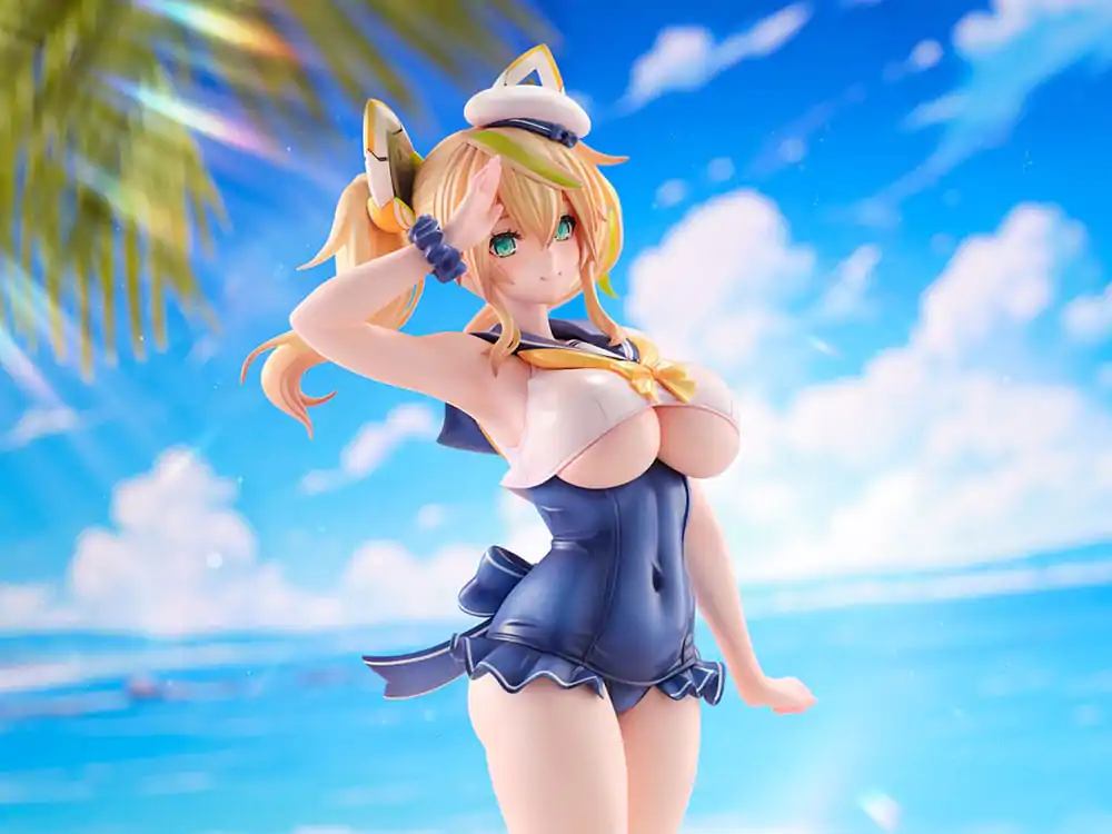 Phantasy Star Online 2 1/7 Es Cool Breeze Gene - Summer Vacation PVC szobor figura 26 cm termékfotó