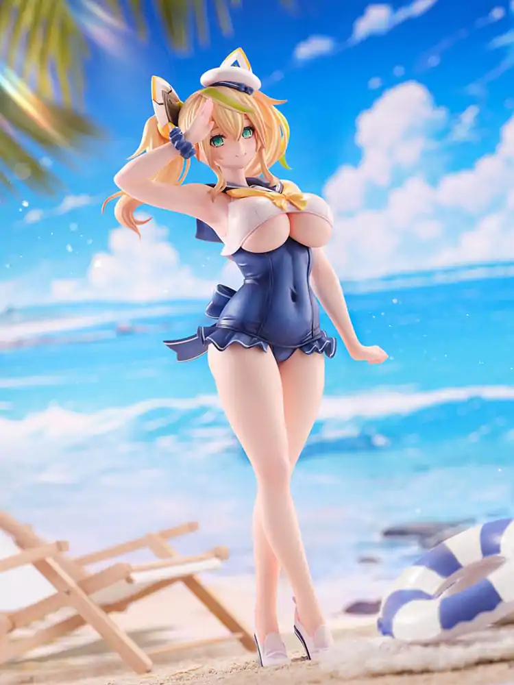 Phantasy Star Online 2 1/7 Es Cool Breeze Gene - Summer Vacation PVC szobor figura 26 cm termékfotó