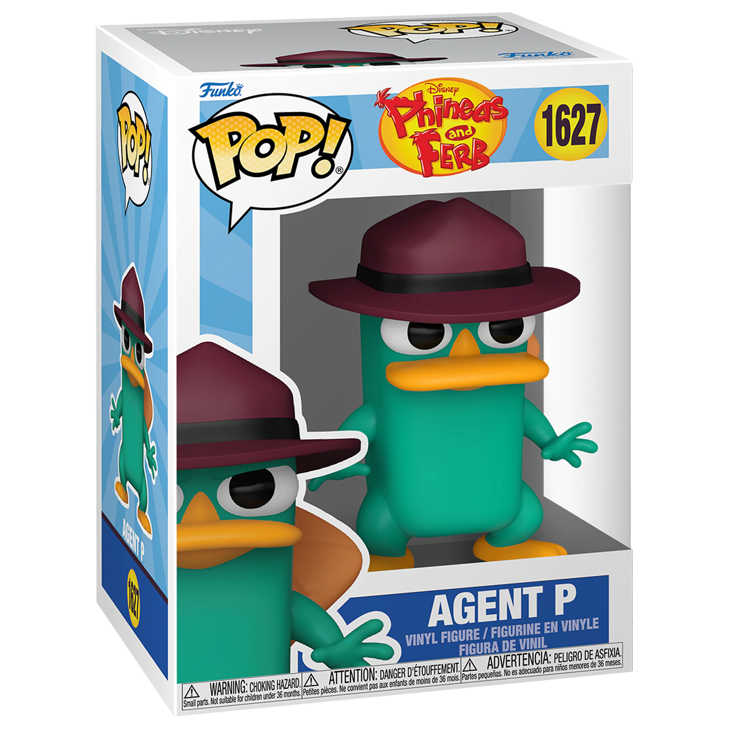 Phineas and Ferb Funko POP! Disney Vinyl figura Agent Perry 9 cm termékfotó