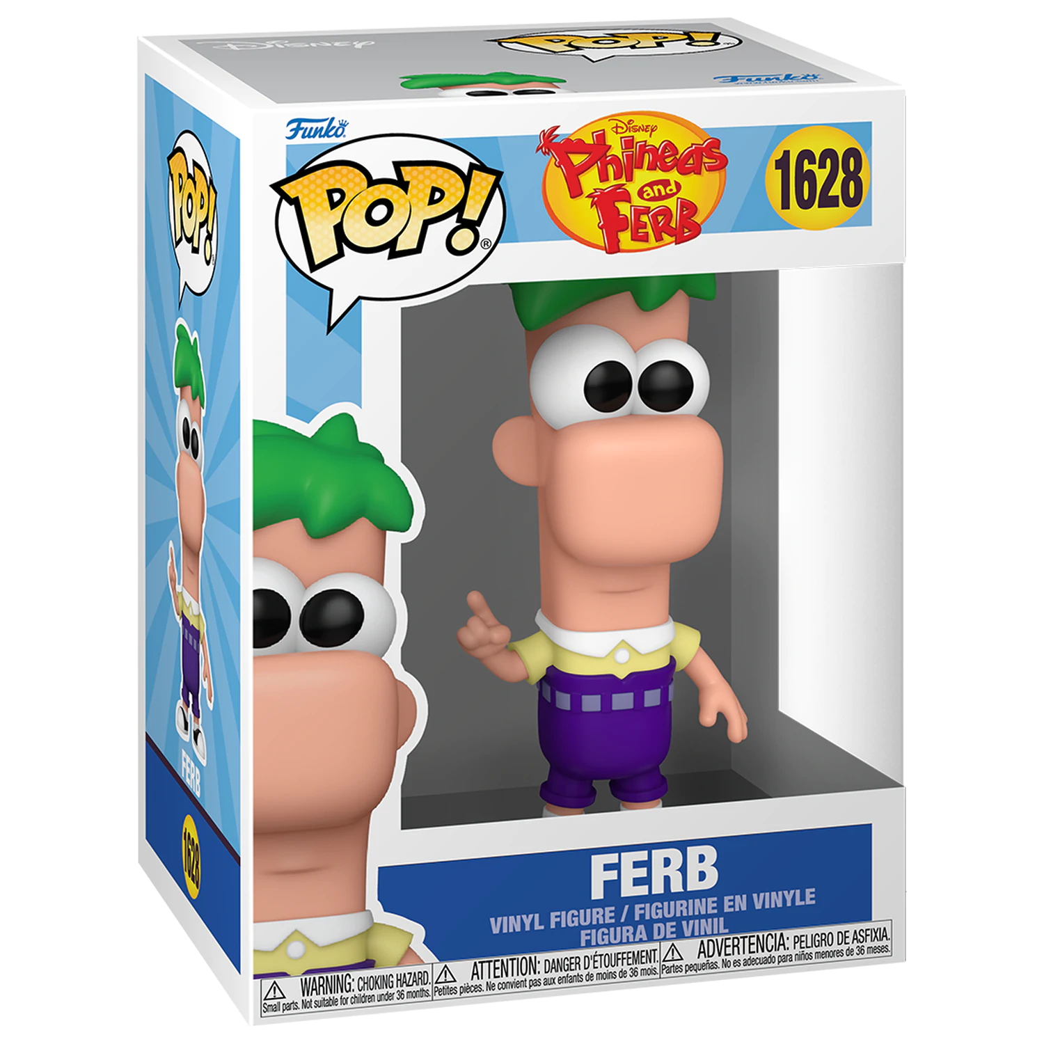 Phineas and Ferb Funko POP! Disney Vinyl figura Ferb 9 cm termékfotó