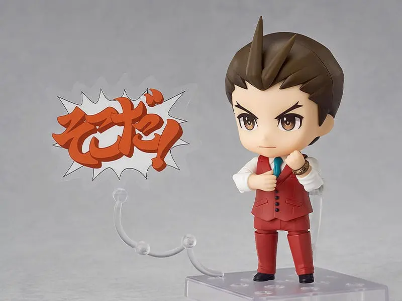 Phoenix Wright: Ace Attorney Nendoroid akciófigura Apollo Justice 10 cm termékfotó