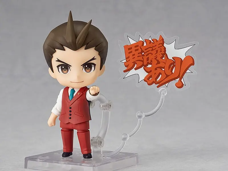 Phoenix Wright: Ace Attorney Nendoroid akciófigura Apollo Justice 10 cm termékfotó