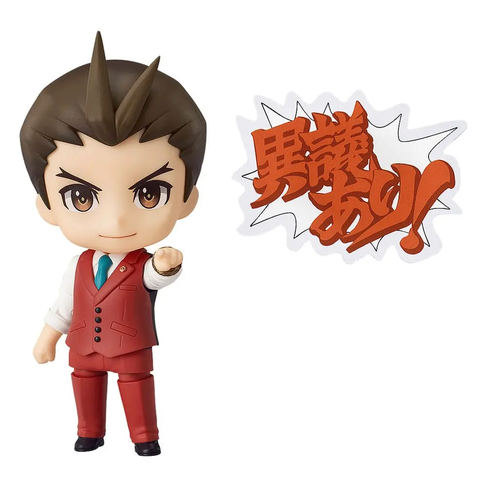 Phoenix Wright: Ace Attorney Nendoroid akciófigura Apollo Justice 10 cm termékfotó