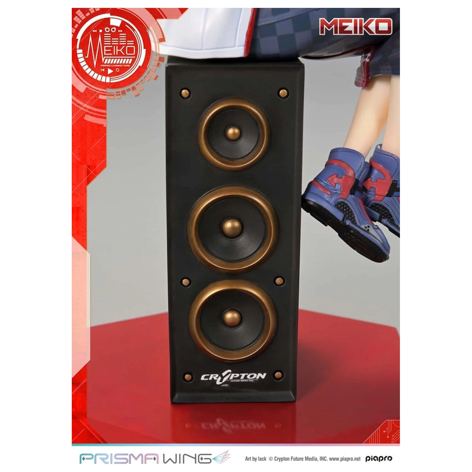 Piapro Characters Prisma Wing 1/7 Meiko Illustration by lack szobor figura 21 cm termékfotó