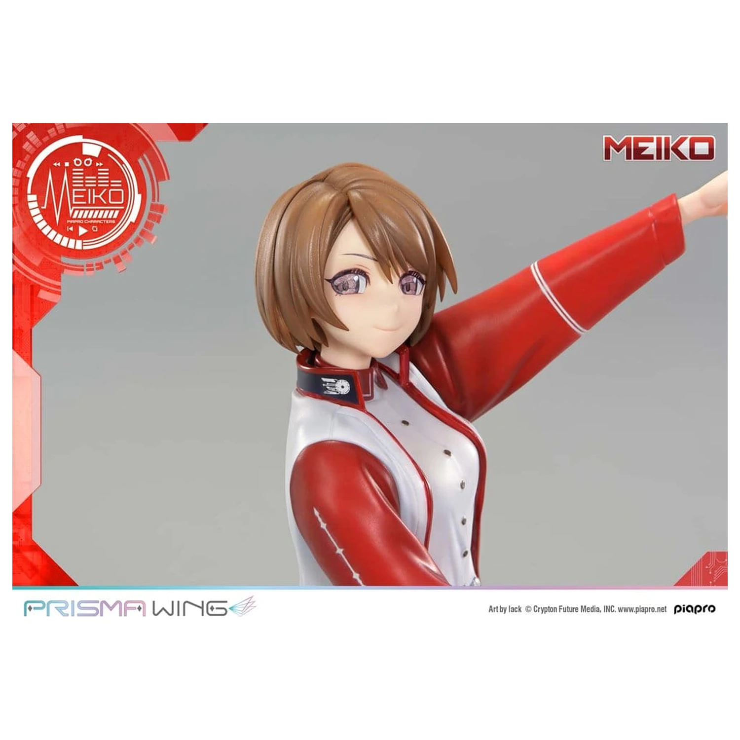Piapro Characters Prisma Wing 1/7 Meiko Illustration by lack szobor figura 21 cm termékfotó