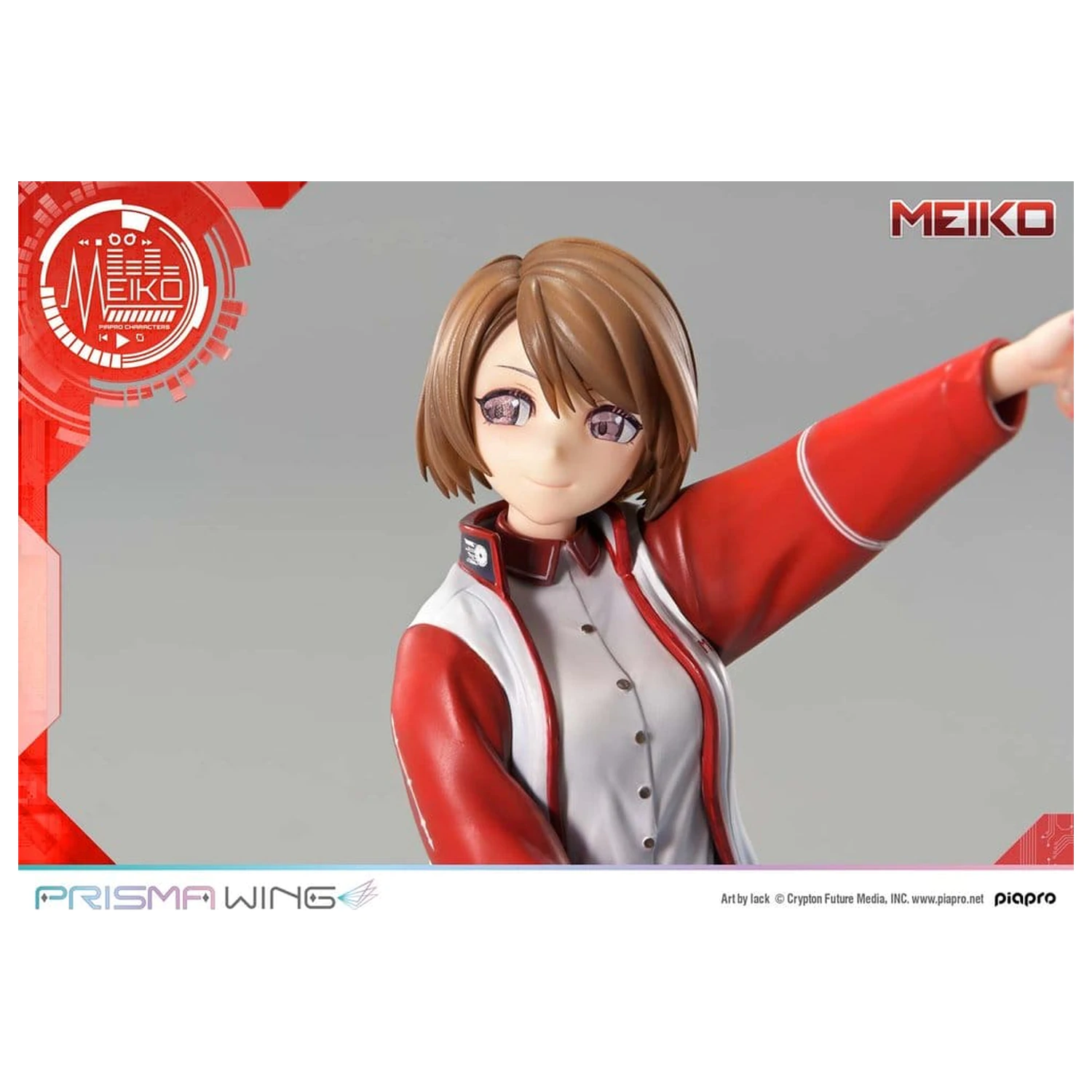 Piapro Characters Prisma Wing 1/7 Meiko Illustration by lack szobor figura 21 cm termékfotó