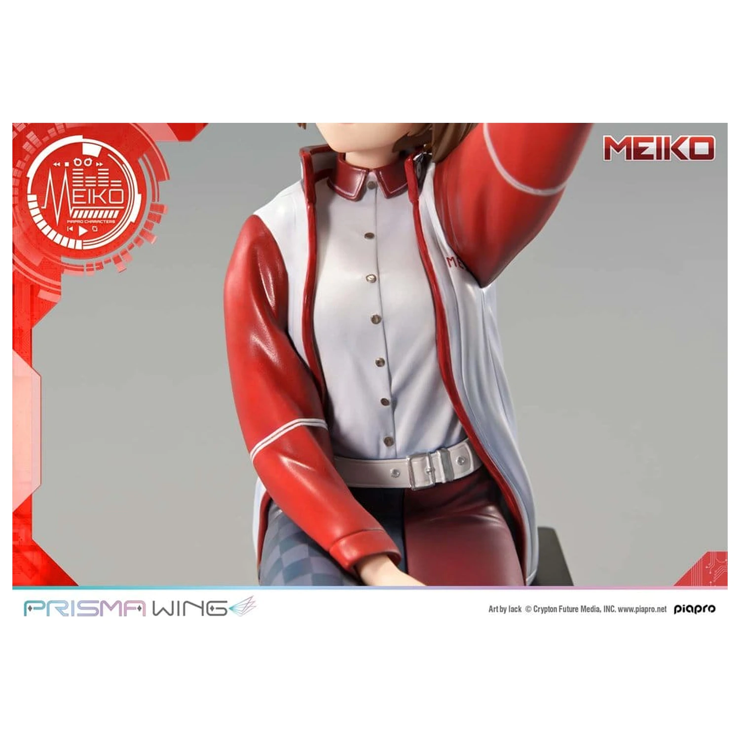 Piapro Characters Prisma Wing 1/7 Meiko Illustration by lack szobor figura 21 cm termékfotó