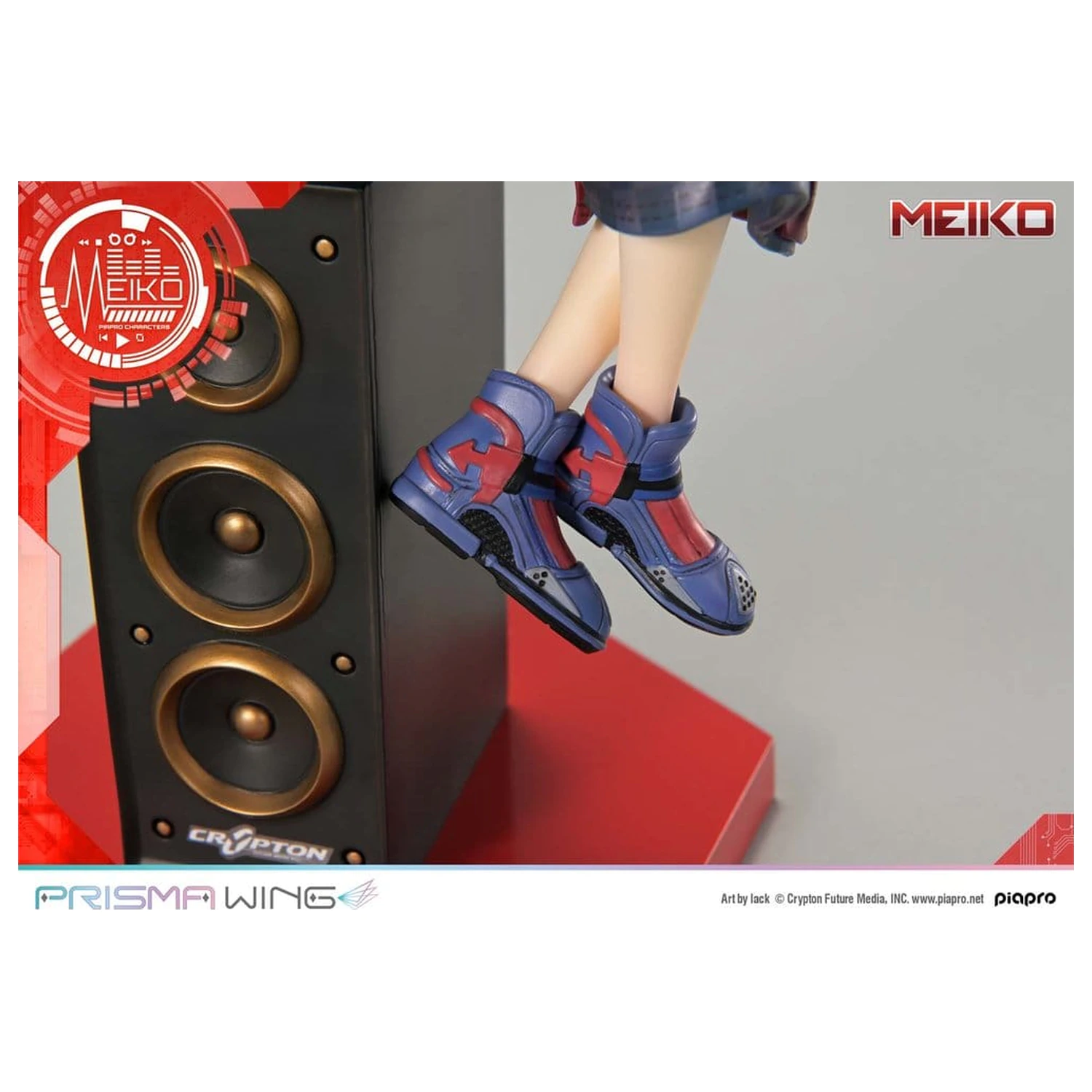 Piapro Characters Prisma Wing 1/7 Meiko Illustration by lack szobor figura 21 cm termékfotó