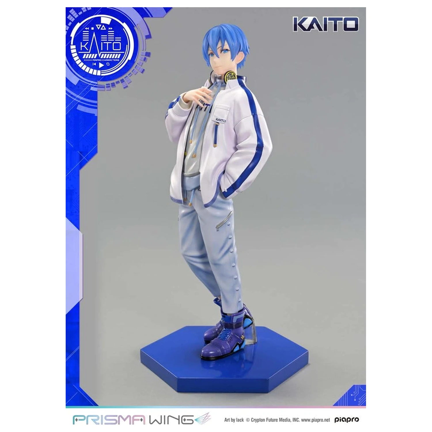 Piapro Characters Prisma Wing figura 1/7 KAITO "Art by lack" 24 cm termékfotó