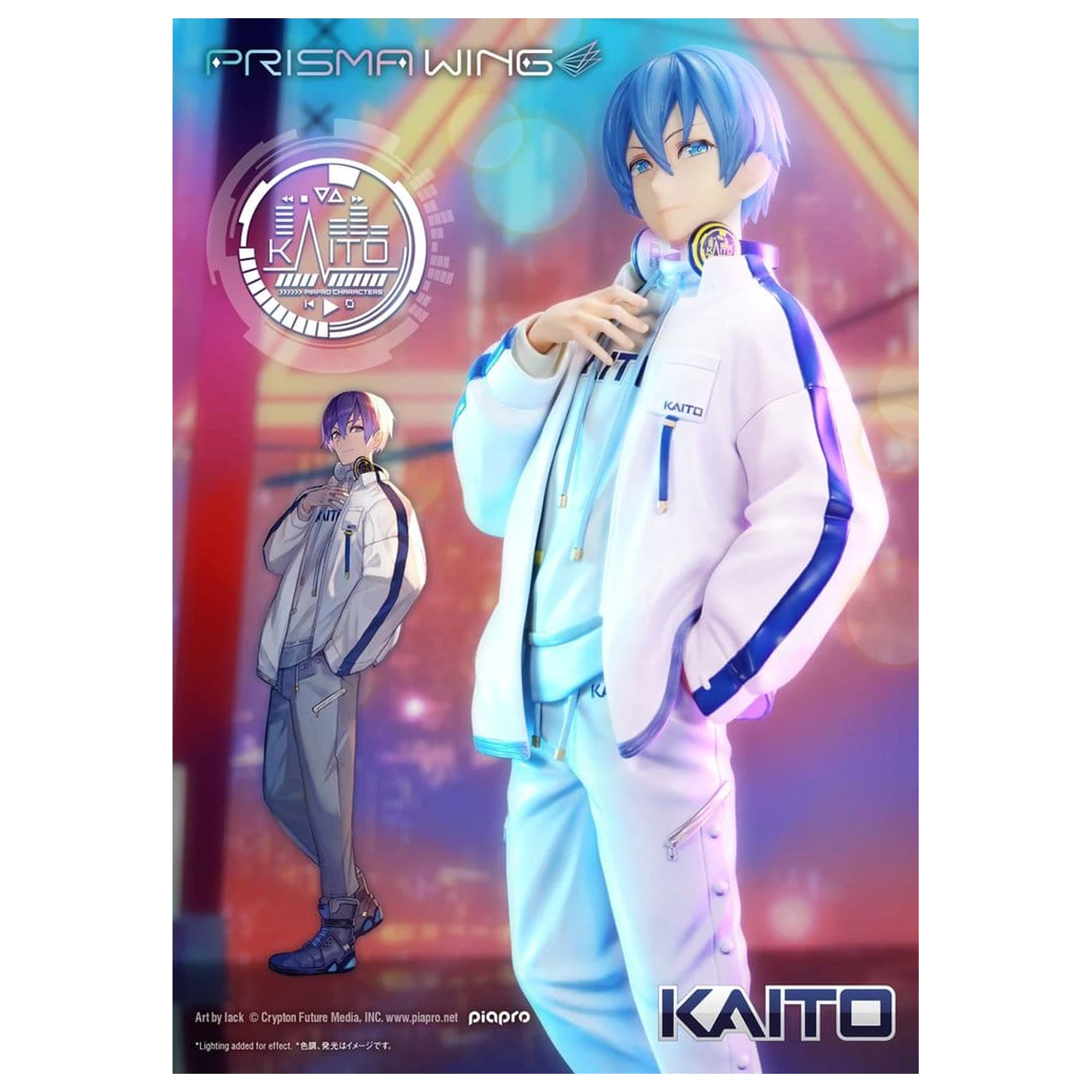 Piapro Characters Prisma Wing figura 1/7 KAITO "Art by lack" 24 cm termékfotó