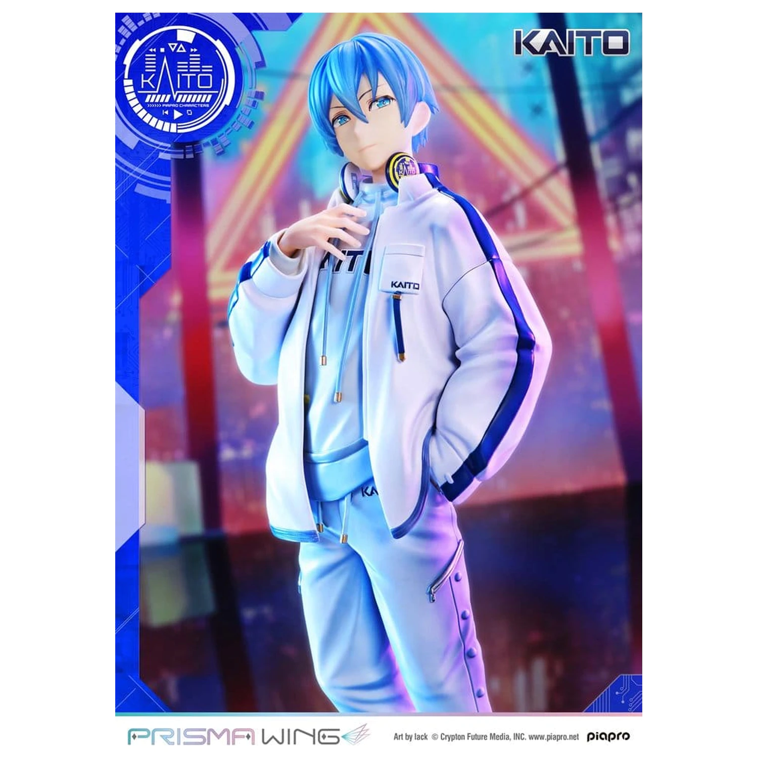 Piapro Characters Prisma Wing figura 1/7 KAITO "Art by lack" 24 cm termékfotó