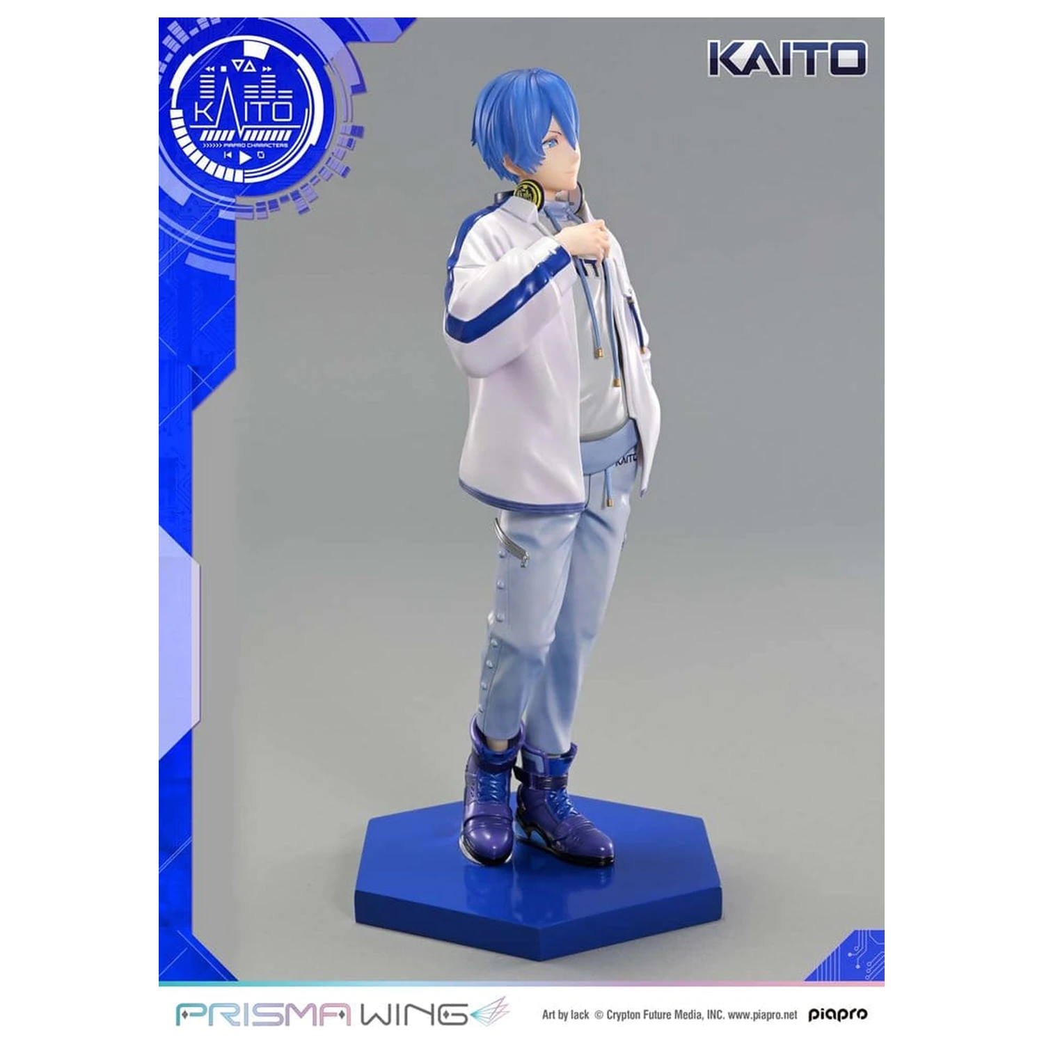 Piapro Characters Prisma Wing figura 1/7 KAITO "Art by lack" 24 cm termékfotó