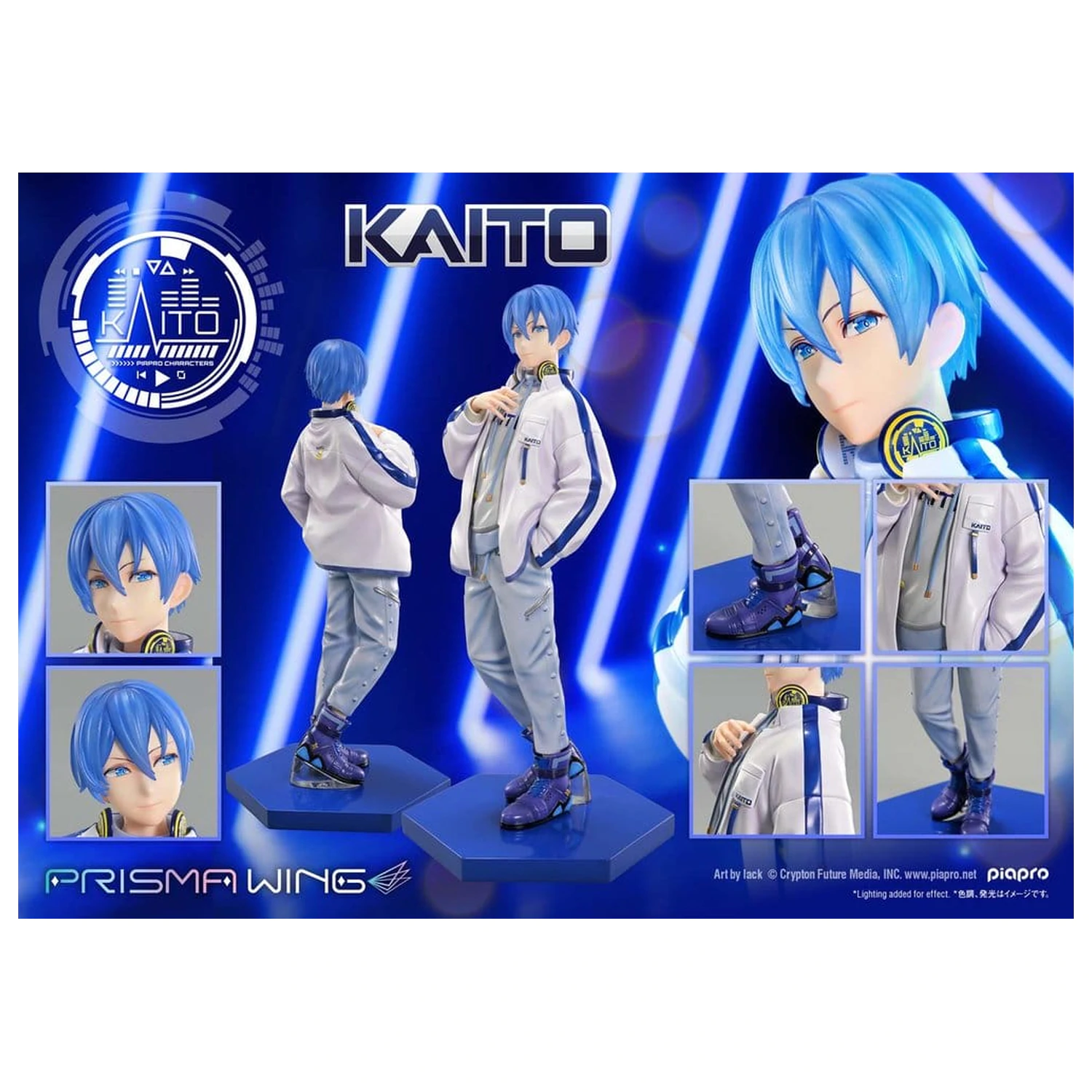 Piapro Characters Prisma Wing figura 1/7 KAITO "Art by lack" 24 cm termékfotó