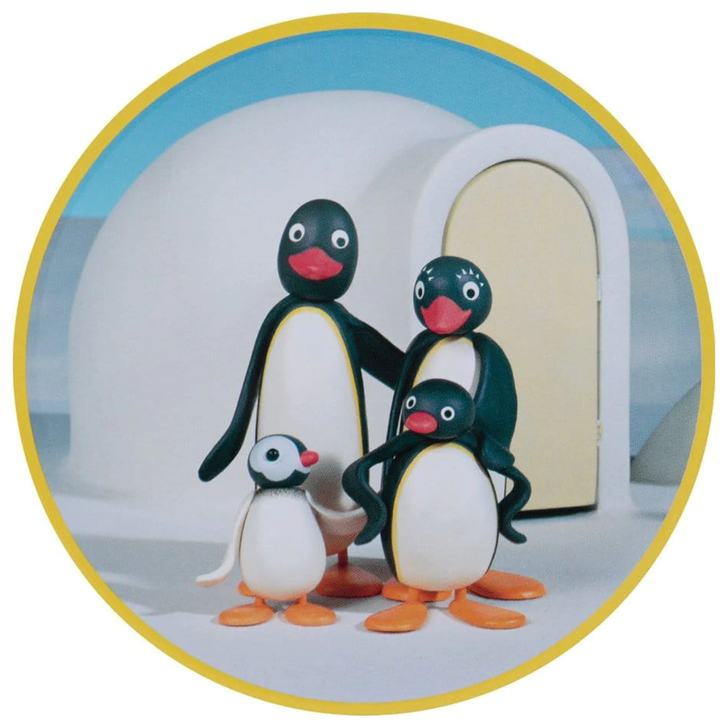 Pingu 4 db-os poháralátét csomag termékfotó