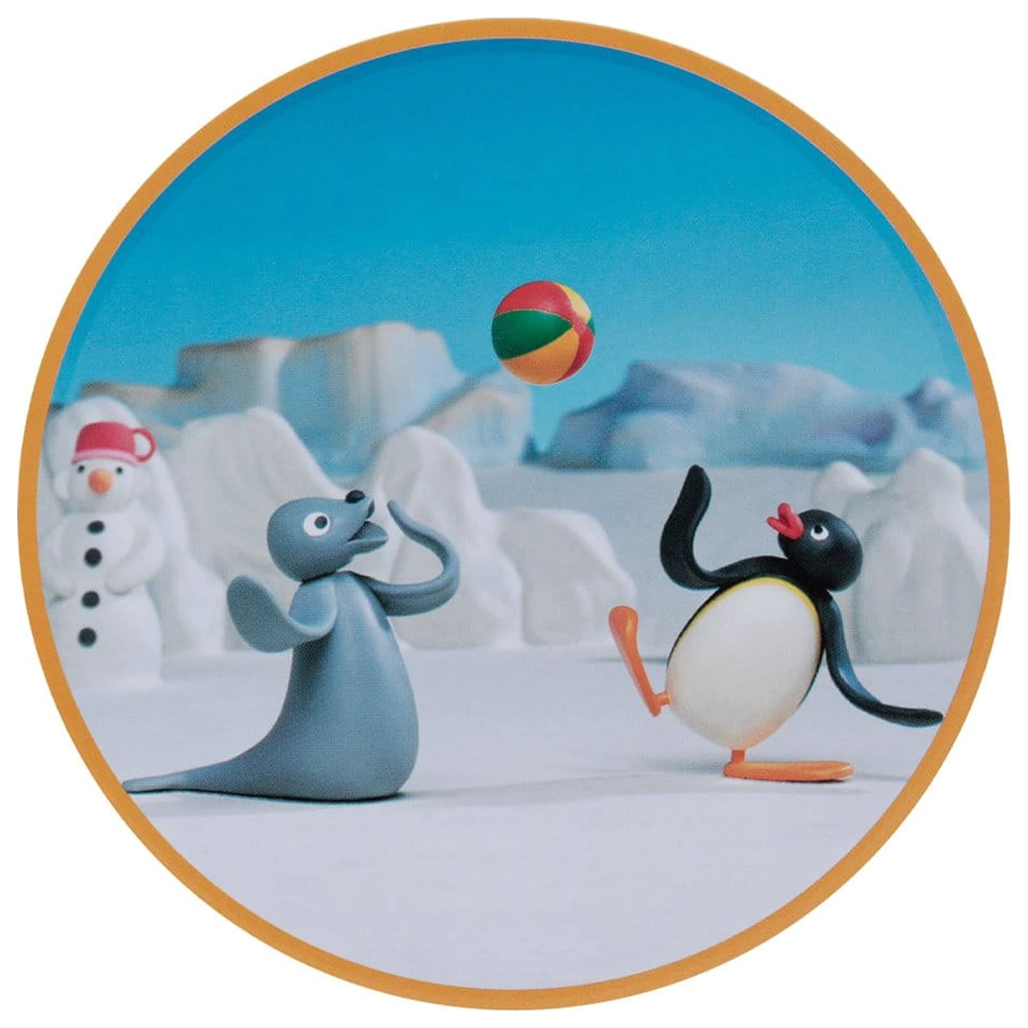 Pingu 4 db-os poháralátét csomag termékfotó