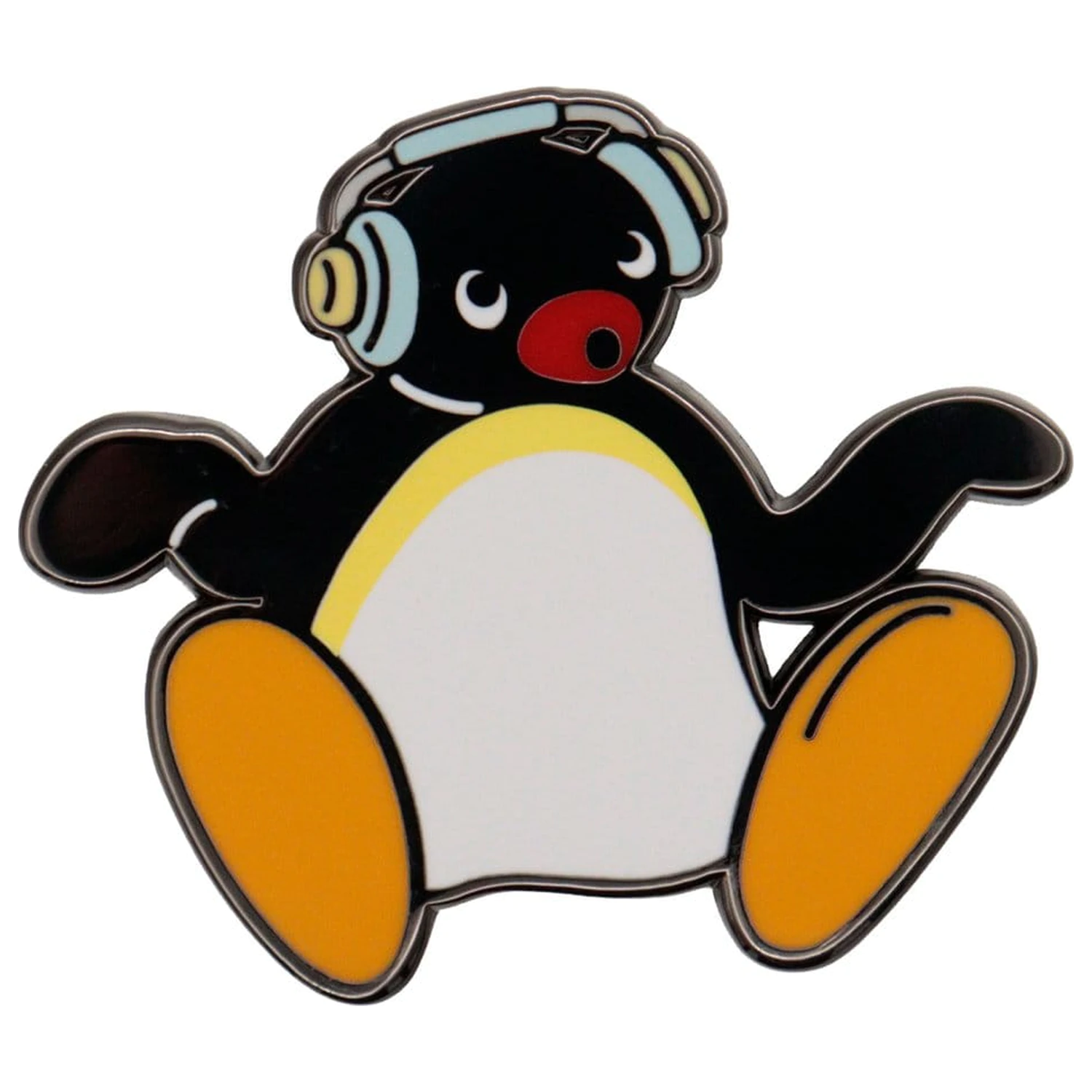 Pingu Headphones kitűző Limitált kiadás termékfotó