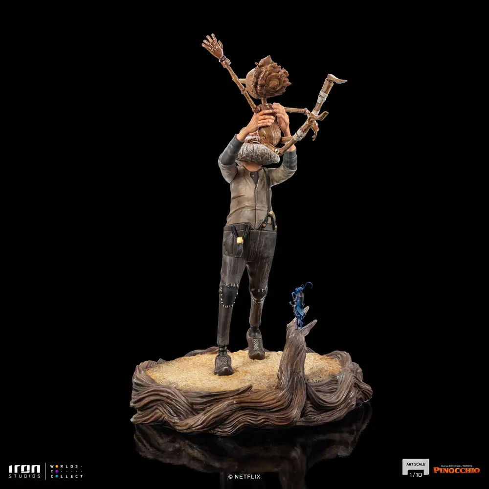 Pinocchio Art Scale Statue 1/10 Gepeto & Pinocchio 23 cm termékfotó