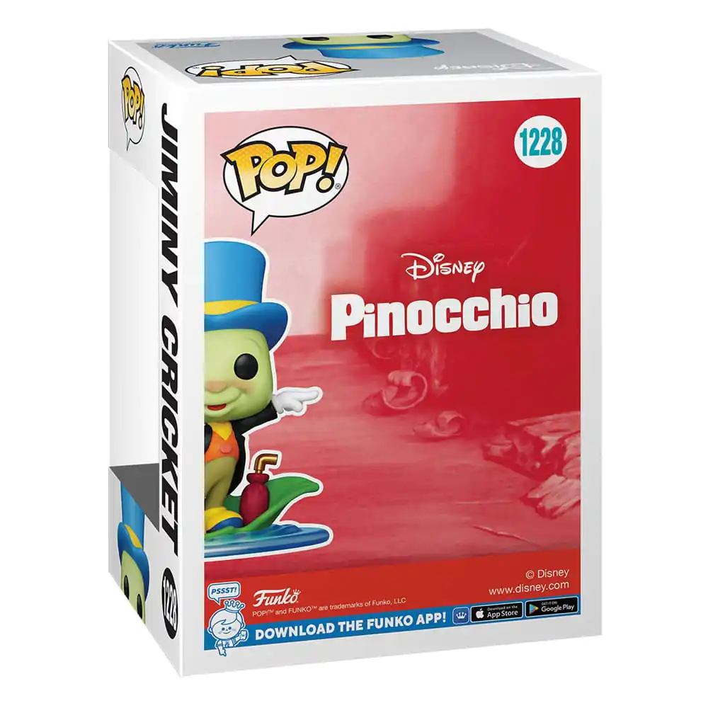 Pinocchio Funko POP! Disney Vinyl figura Jiminy on leaf 9 cm termékfotó
