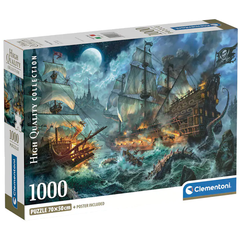 Pirates Battle puzzle 1000db-os termékfotó