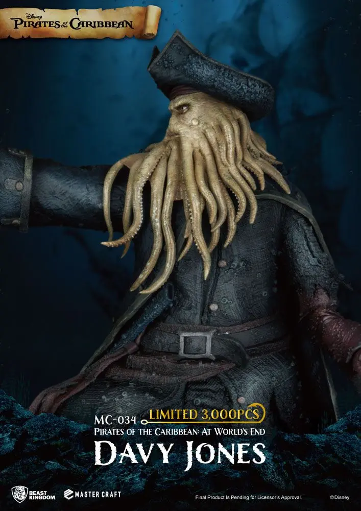 Pirates of the Caribbean: At World's End Master Craft Davy Jones szobor figura 42 cm termékfotó