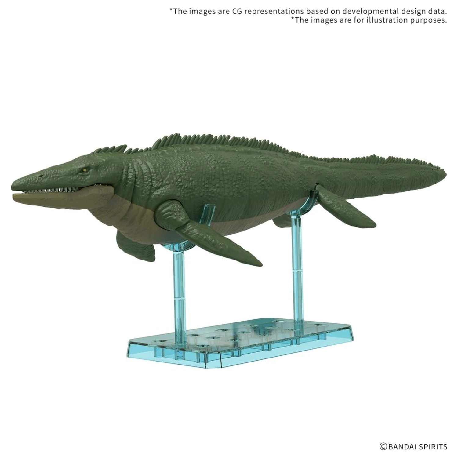 Plannosaurus Mosasaurus 1899 modell készlet termékfotó