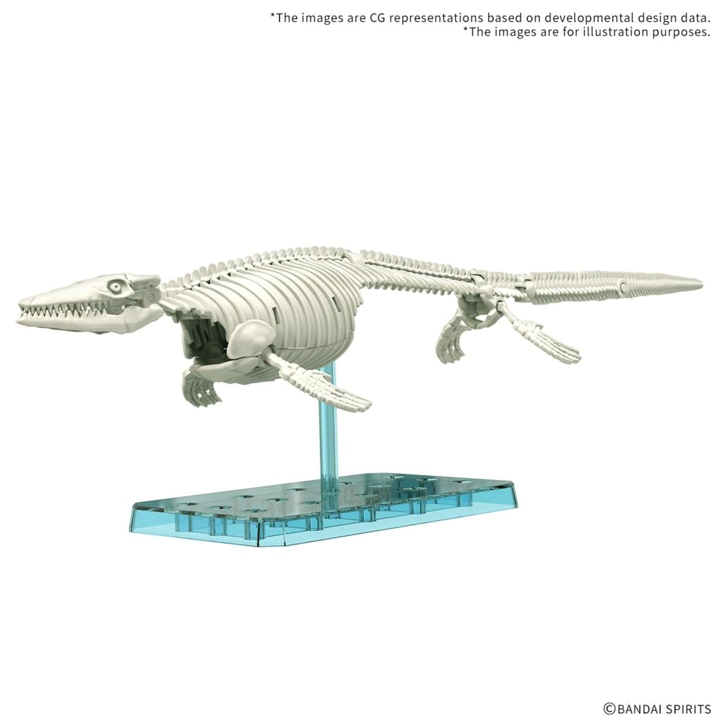 Plannosaurus Mosasaurus 1899 modell készlet termékfotó