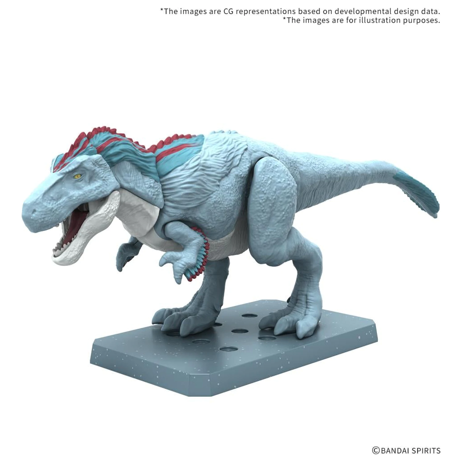 Plannosaurus Tyrannosaurus "Snowfall Area" modell készlet termékfotó